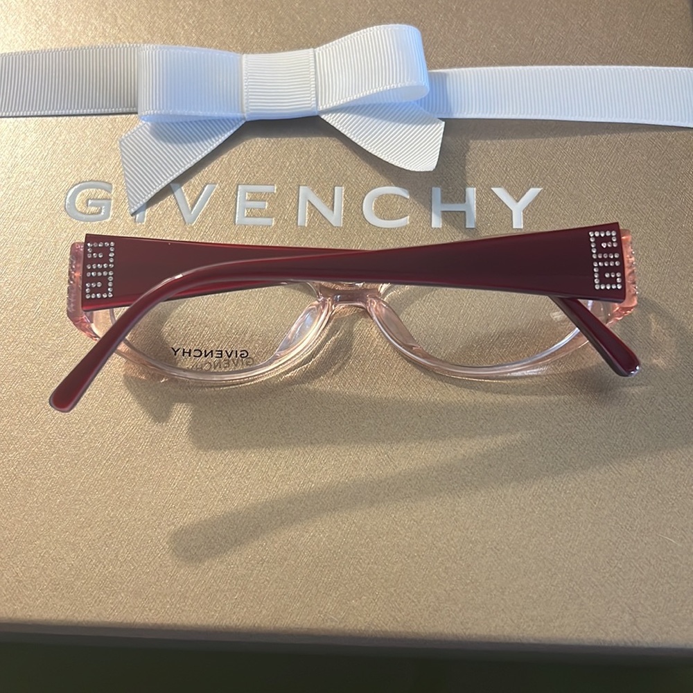 Authenticated Givenchy Logo Rhinestones Glasses F… - image 4